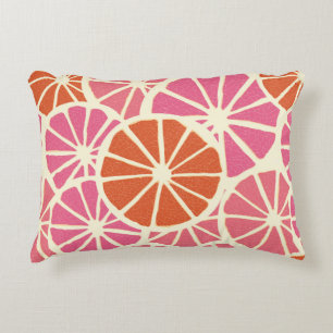 Almofada Decorativa Toranjas (grapefruit), em pedaços, sem costura, d