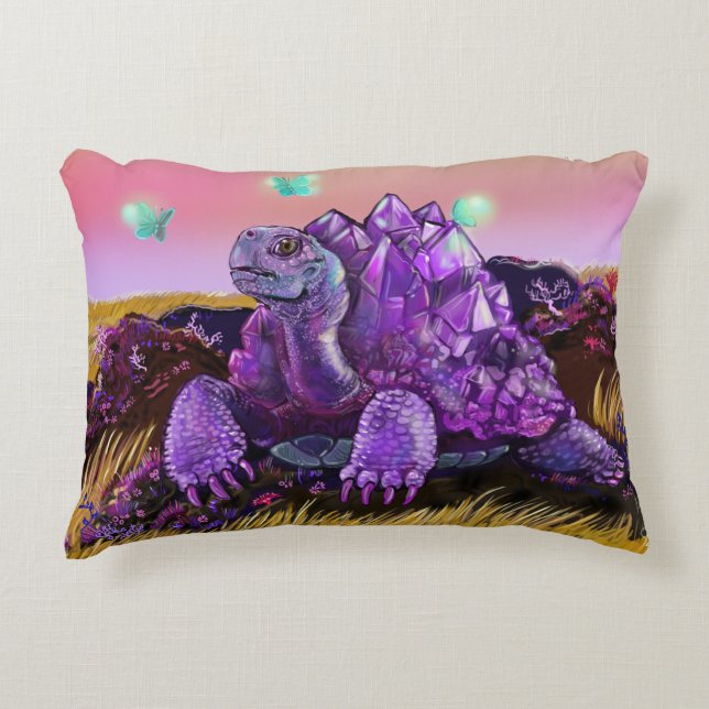 Almofada Decorativa Tortoise Cristalina (Frente)