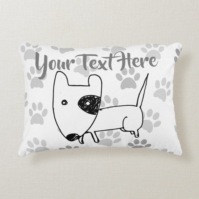 Almofada Decorativa Touro em Inglês Cujo Terrier (Frente)