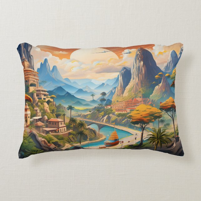 Almofada Decorativa Travesseiro (Frente)