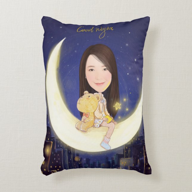 Almofada Decorativa Travesseiro (Frente(Vertical))