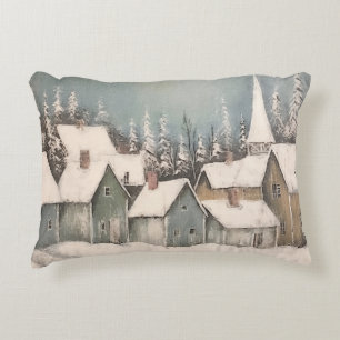 Almofada Decorativa Travesseiro ACCENTADO País/Casas Primitivas