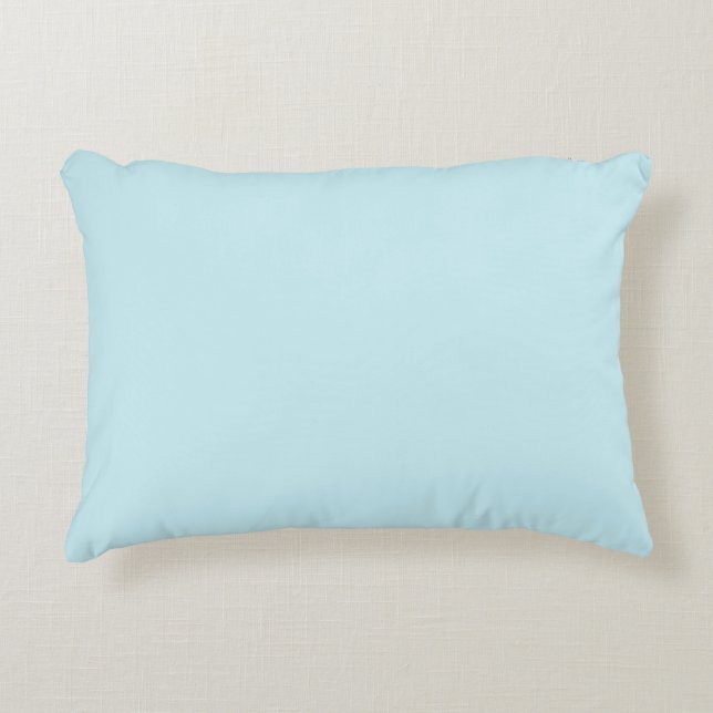 Almofada Decorativa Travesseiro Azul Combinando Kawaii Unicórnio (Frente)