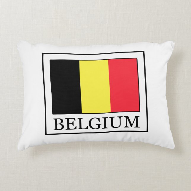 Almofada Decorativa Travesseiro Bélgica (Frente)