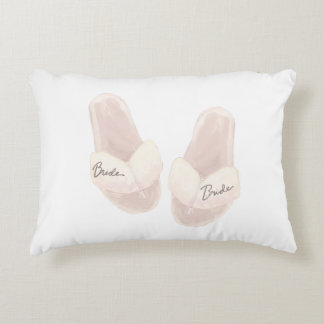 Almofada Decorativa Travesseiro Chinelo de Noiva