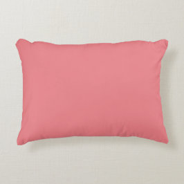 Almofada Decorativa Travesseiro com Acabamento Rosa 40 cm x 30 cm