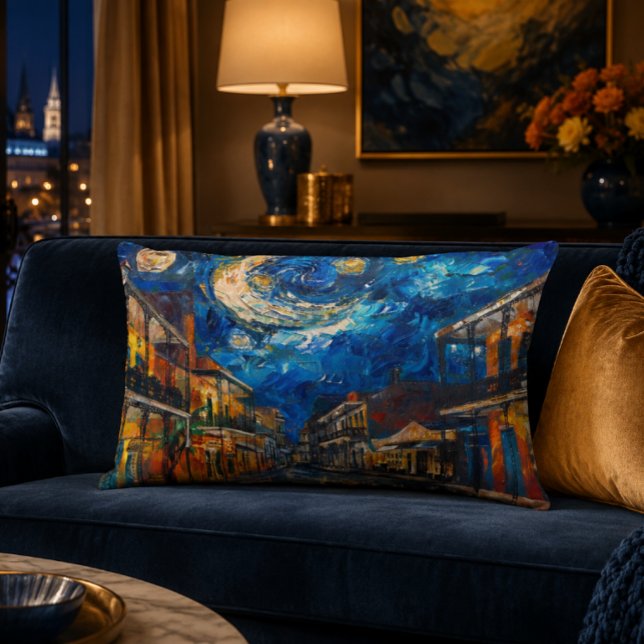 Almofada Decorativa Travesseiro com Acento Estelar de Nova Orleans (New Orleans Accent Pillow)