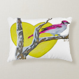 Almofada Decorativa Travesseiro com Enfeite