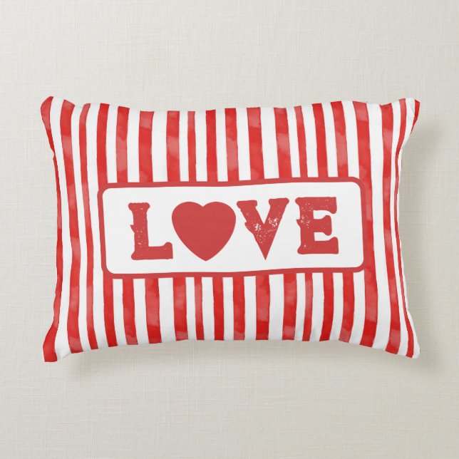 Almofada Decorativa Travesseiro de Acabamento Amor (Frente)