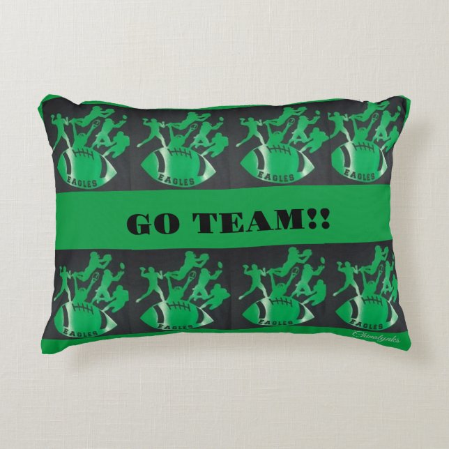 ALMOFADA DECORATIVA TRAVESSEIRO DE ÁGUAS DE DESIGNER (Frente)