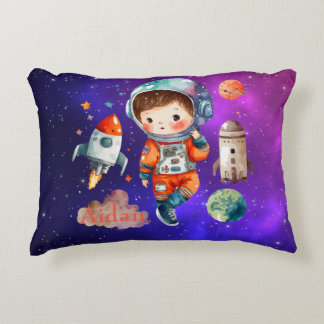 Almofada Decorativa Travesseiro de astronauta espacial personalizado