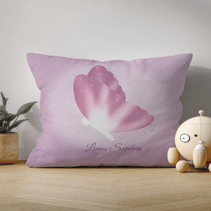 Almofada Decorativa Travesseiro de Borboletas Caprichosas