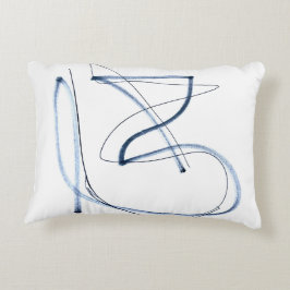 Almofada Decorativa Travesseiro de Desenho de Linha Espontâneo