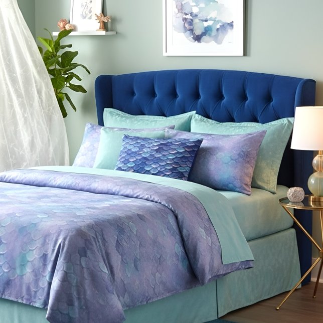 Almofada Decorativa Travesseiro de destaque azul Scalid (Criador carregado)