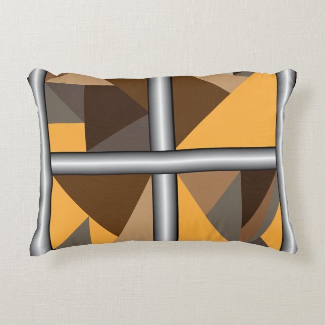 Almofada Decorativa Travesseiro de Destaque Barred (Frente)