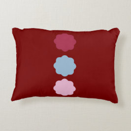 Almofada Decorativa Travesseiro de Destaque da Linha do Círculo