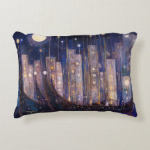 Travesseiro de Destaque de Art Nouveau