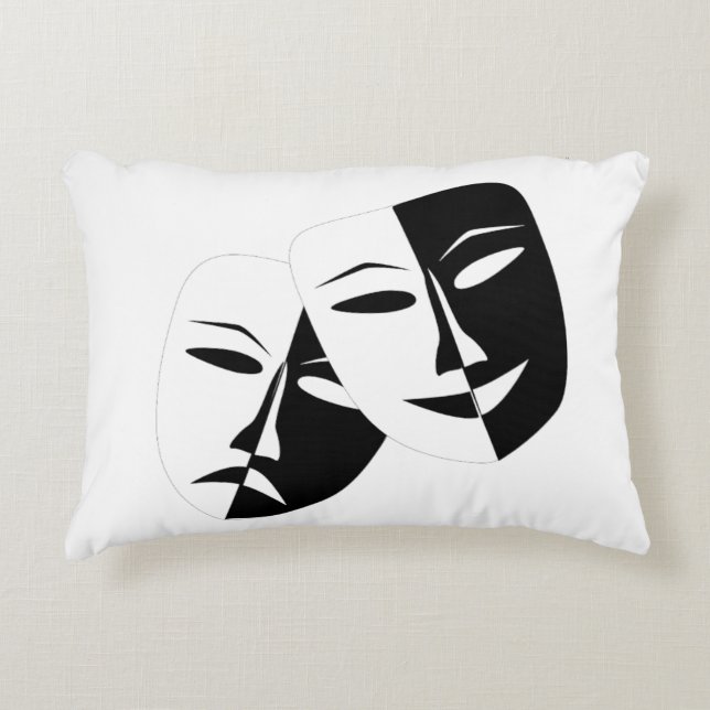 Almofada Decorativa Travesseiro de Destaque de Poliéster Bruto Persona (Frente)