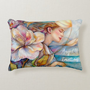 Almofada Decorativa Travesseiro de Destaque do Anjo das Emoções Turque