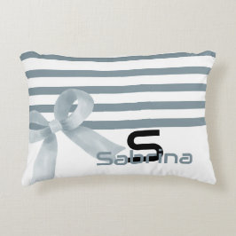 Almofada Decorativa Travesseiro de Destaque do Arco Azul de Cor da Águ