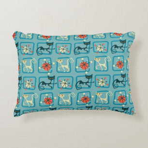 Almofada Decorativa Travesseiro de Destaque do Gatinho Atômica do meio