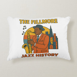 Almofada Decorativa Travesseiro de Destaque do Histórico do Jazz Fillm