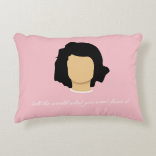 Almofada Decorativa Travesseiro De Destaque Jackie Kennedy-Onassis