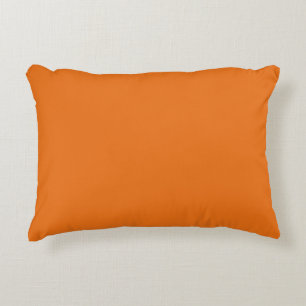 Almofada Decorativa Travesseiro de destaque laranja 16" x 12"
