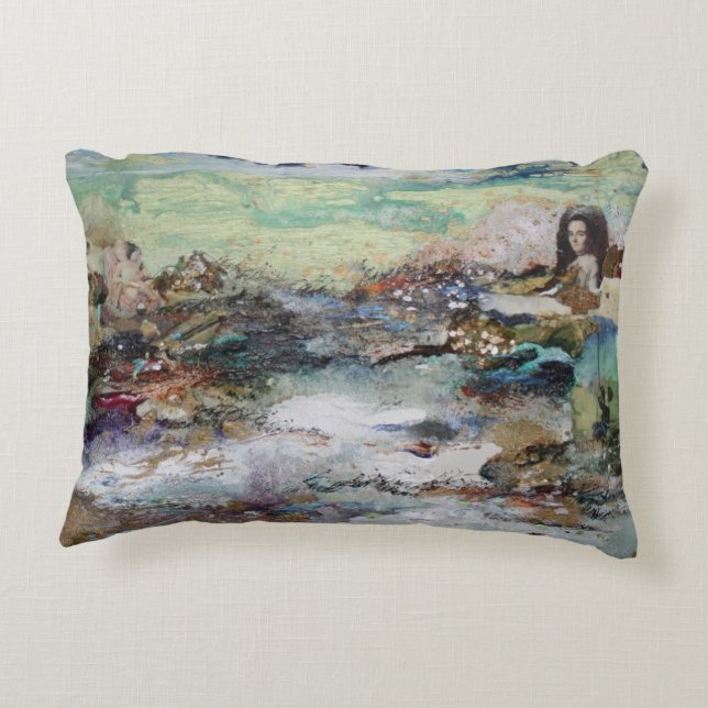 Almofada Decorativa Travesseiro de Destaque para a Paz do Mundo Antigo (Verso)