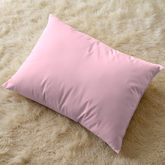 Almofada Decorativa Travesseiro de Destaque Rosa Dusty (Solid Dusty Pink Accent Pillow)
