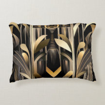 Travesseiro de Ênfase Art Deco
