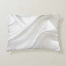 Almofada Decorativa Travesseiro de Ênfase Branco Faux