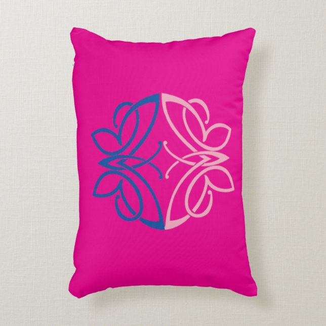 Almofada Decorativa Travesseiro de Ênfase da Borboleta (Frente(Vertical))