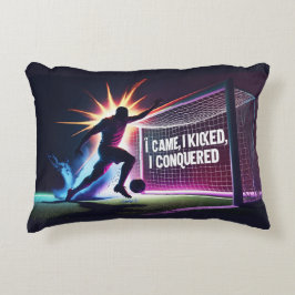 Almofada Decorativa Travesseiro de Ênfase de Futebol