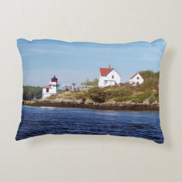 Almofada Decorativa Travesseiro de Ênfase de Maine de Lighthouse de Po