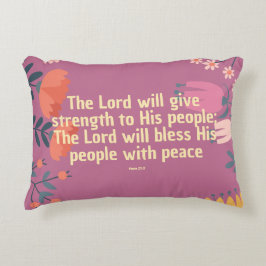 Almofada Decorativa Travesseiro de Ênfase de Script