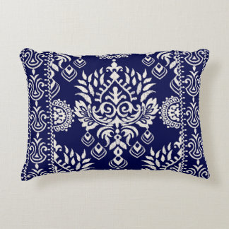 Almofada Decorativa Travesseiro de Ênfase design Kilim Azul