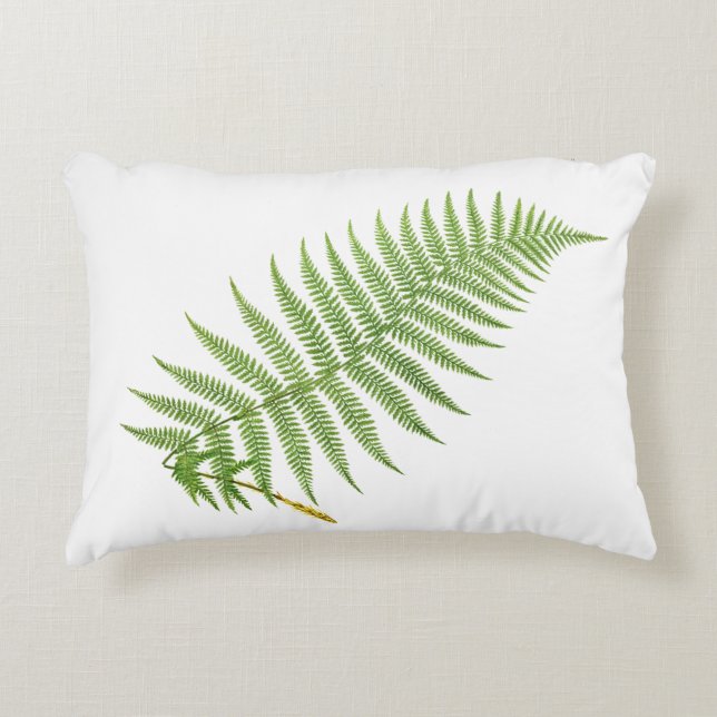 Almofada Decorativa Travesseiro de Ênfase Fern Leaf (Frente)