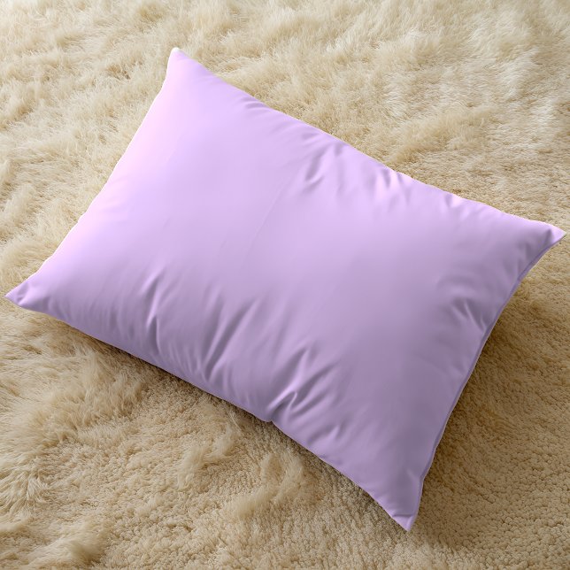 Almofada Decorativa Travesseiro de Ênfase Lilática (Solid Lilac Accent Pillow)