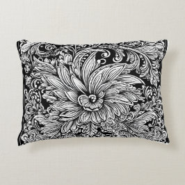 Almofada Decorativa Travesseiro de ênfase Noir Bloomscape