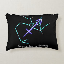 Almofada Decorativa Travesseiro de Ênfase Zodiac Constelação Sagittari