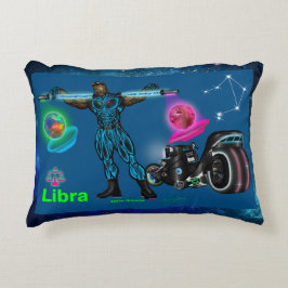 Almofada Decorativa Travesseiro de Ênfase Zodiac Universe-Libra