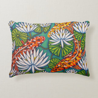 Almofada Decorativa Travesseiro de Êxitos Aquáticos por Lisa Lorenz