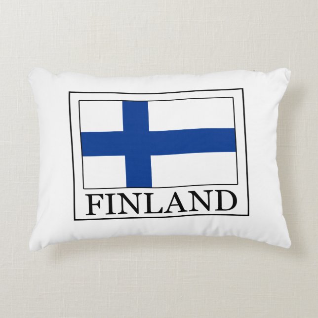 Almofada Decorativa Travesseiro de Finlandia (Frente)