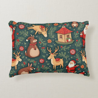Almofada Decorativa Travesseiro de Natal