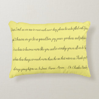 Almofada Decorativa Travesseiro de oração da manhã