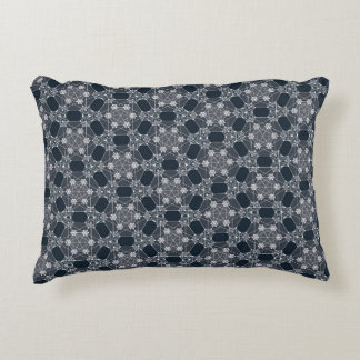 Almofada Decorativa Travesseiro de Padrão Geo Hexágono