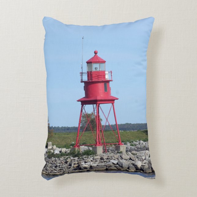 Almofada Decorativa Travesseiro de sotaque Alpena (Frente(Vertical))