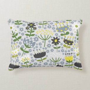 Almofada Decorativa travesseiro de sotaque de flores