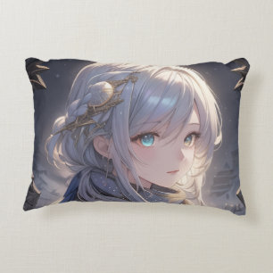Almofada Decorativa Travesseiro de sotaque de menina fantástico